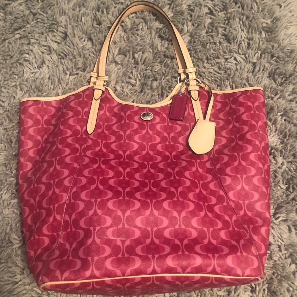 Pink Coach Purse